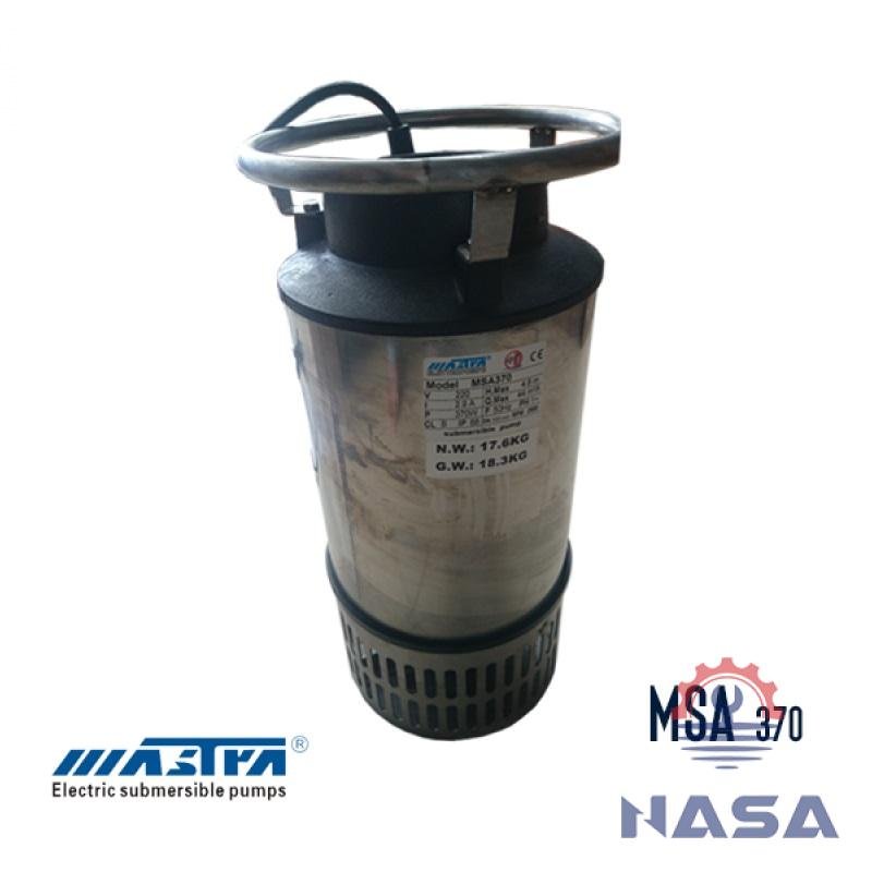 Máy bơm chìm hút nước thải Mastra Thiết kế đẹp