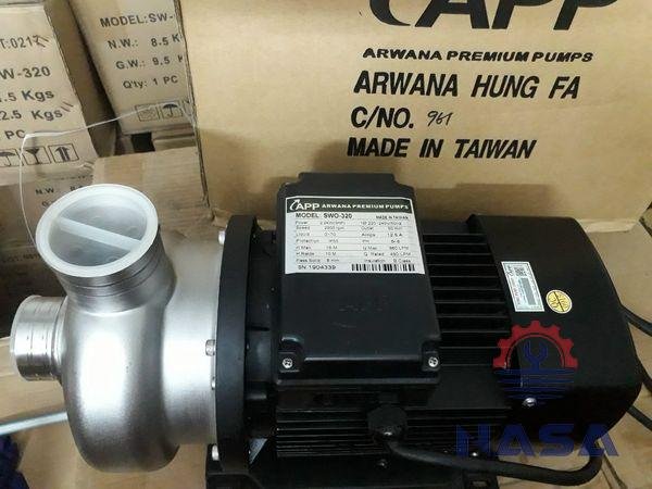 MÁY BƠM LY TÂM CÁNH HỞ APP SWO