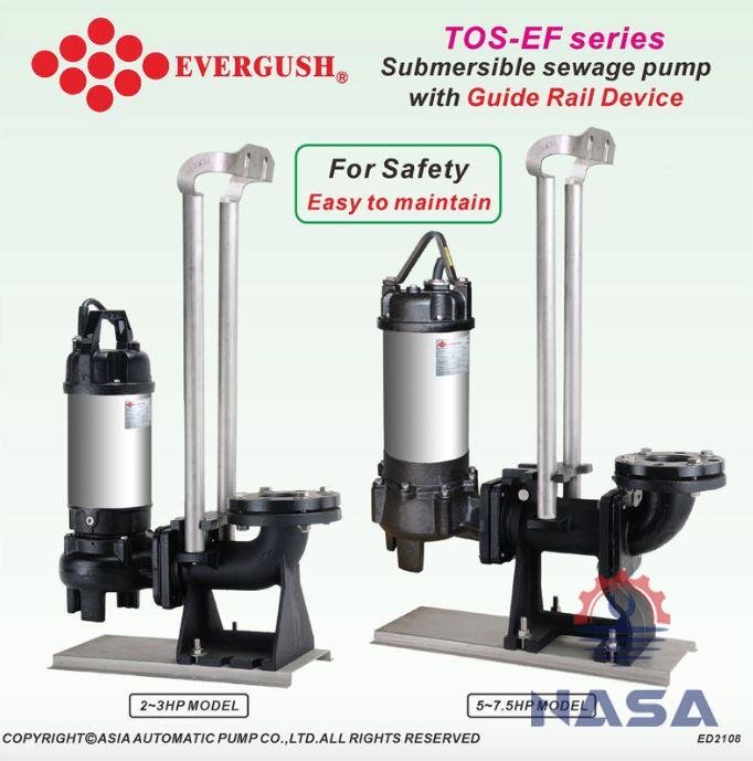 Evergush 6 máy bơm chìm evergush
