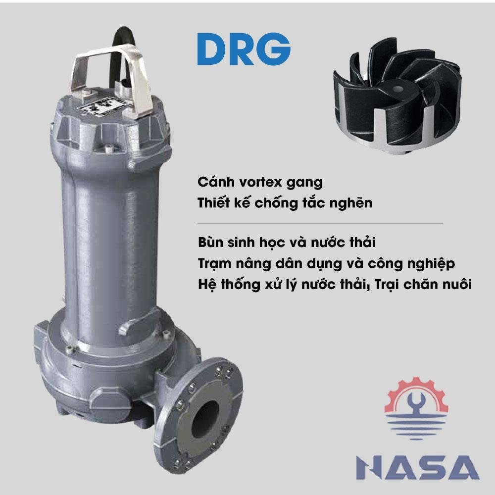 Máy bơm chìm nước thải Zenit DRG Máy bơm chìm hút nước thải Zenit DRG
