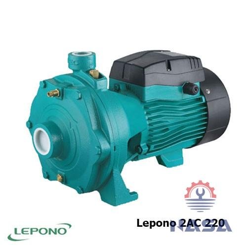 Bơm đa tầng cánh Lepono thiết kế bên ngoài giúp tăng diện tích làm mắt và tối ưu luồng khí làm mát từ cánh quạt phía cuối bơm