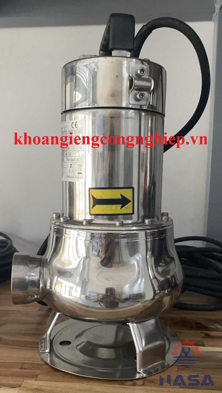 Máy bơm chìm FLX  Các thành phần đã được lựa chọn cẩn thận để có được độ tin cậy