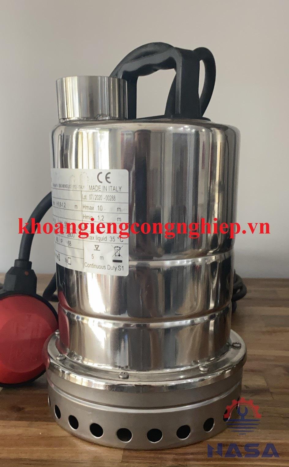 Máy bơm chìm FLX Các thành phần đã được lựa chọn cẩn thận để có được độ tin cậy và độ bền tối đa