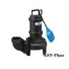 Máy bơm chìm nước thải rác có phao HCP 80(100)AFP27.5F 10Hp 380V 3pha