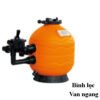 Bình lọc nhựa bể bơi van ngang Exniess MVS600 14m3/h