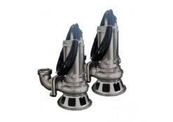 Bơm chìm thả tỏm hóa chất công nghiệp inox 316